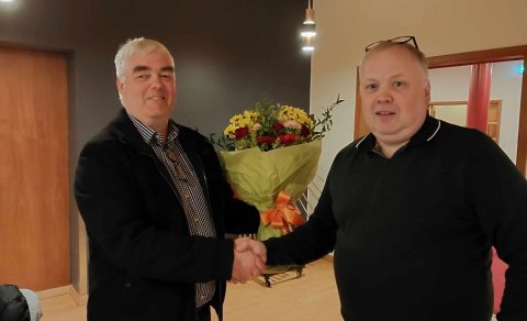 Björn Líndal Traustason kvaddur á aðalfundi KVH 2024