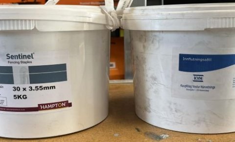 Búverudeild KVH flytur inn girðingarefni frá breska fyrirtækinu Hampton Steel