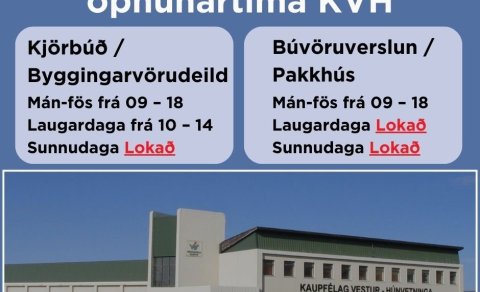 Vetraropnun KVH