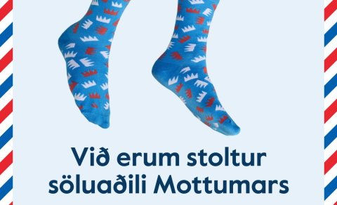 Mottumarssokkarnir eru komnir í KVH.