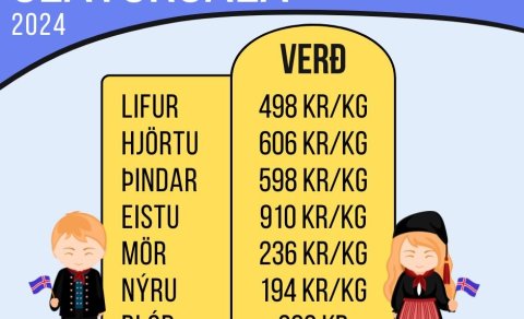 Slátursala og girðingaefni.